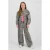 Vingino high waist wide leg jeans wide leg jeans met panterprint grey denim