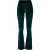 Urban Classics Dames fluwelen hoge taille bootcut legging