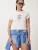 Happiness İstanbul Shirt  ecru / lichtbruin / rosa / zwart
