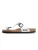 Bayton Teenslipper ‘Mercure’  zilvergrijs / zwart