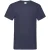 Fruit of the Loom Heren Valueweight V Neck T-shirt (Deep Navy)