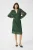 Jersey jurk A-shape Dark Green