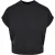Urban Classics Dames pigment geverfd kort omgeslagen t-shirt