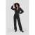 Ruby glitter jumpsuit zwart