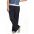 ONLY CARMAKOMA wide leg high waist casual broek donkerblauw