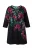 Ulla Popken Shirt  lichtblauw / donkergroen / pink / zwart