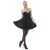 Strapless twee-in-één mini-jurk
