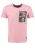 Key Largo Shirt ‘KLFLOWER POWER’  grijs / rosa / zwart / wit