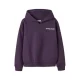 NAME IT KIDS sweater met backprint – paars