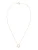Lenoites Ketting  rose-goud / parelwit