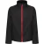 Regatta Heren Ablaze Printable Soft Shell Jas (Zwart/Klassiek Rood)