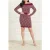 GUESS Angelina Off Shoulder Dress All Over Jacquard