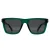 Polaroid PLD 6176/S 1ED M9 transparant groen grijs gepolariseerde zonnebril
