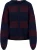 Zusss Vest Bordeaux Rood dames