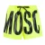 Moschino Heren Logo Zwemshort (Helder geel)