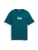 TOM TAILOR Shirt  donkerblauw / petrol / wit