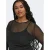 ONLY CARMAKOMA top Plus Size – zwart