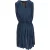 Lanvin mini-jurk met V-hals en plooien in marineblauwe viscose
