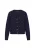 faina Gebreid vest  navy