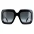 Gucci GG0053SN 001 zwart grijze zonnebril
