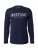 MUSTANG Shirt ‘Asheville’  navy / wit