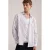 WE Fashion relaxed fit gestreept overhemd met borduursels – rood