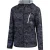 Karrimor Damesjas met capuchon, slank model en patroon (Zwart)