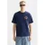 Scotch & Soda regular T-shirt met backprint donkerblauw