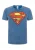 LOGOSHIRT Shirt ‘DC Comics – Superman’  lichtblauw / geel / vuurrood / zwart