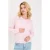 Cache Cache gebreid vest met wol lichtroze