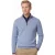 Casa Moda lichtblauw half-zip trui met boord
