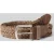 MONTI Riem van leer in vlechtlook model ‘Vancouver’