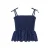 LOOXS 10sixteen cropped top donkerblauw broderie