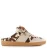 DWRS NOME cow hair on sand/off white Suede Dames