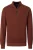 Casa Moda Half-Zip Sweater oranje, Effen