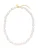 PURELEI Ketting ‘Keshi Moonlight’  goud / parelwit
