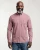 Campbell | Heren | Casual Overhemd Ranger-08 Chocolate Truffle Dark Red Des