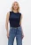 Rosemunde Top Dames Billie Sl Drape Top,