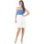 Strapless Kanten Detail Hoog Laag Jurkje