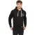 Crosshatch Heren Cresswell Hoodie (Zwart)