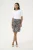 Rok Regular fit Black/White Leopard black offwhite