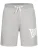 LONSDALE Broek ‘Polbathic’  grijs gemêleerd / wit