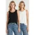 Ronde Hals Mouwloze Viscose Mix Top