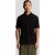 Lyle & Scott Ottoman Half Zip Polo Shirt Jet Black