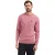 No Excess Pullover crewneck 2 coloured melang old pink