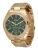 BOSS Analoog horloge ‘Atea’  goud / smaragd / wit