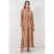 Maxi-jurk met strikdetail