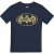 Batman Jongens Scratch Logo T-Shirt (Marine)