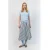 Lollys Laundry gestreepte midi rok blauw