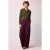 Peppa Dana broek in pruim rood